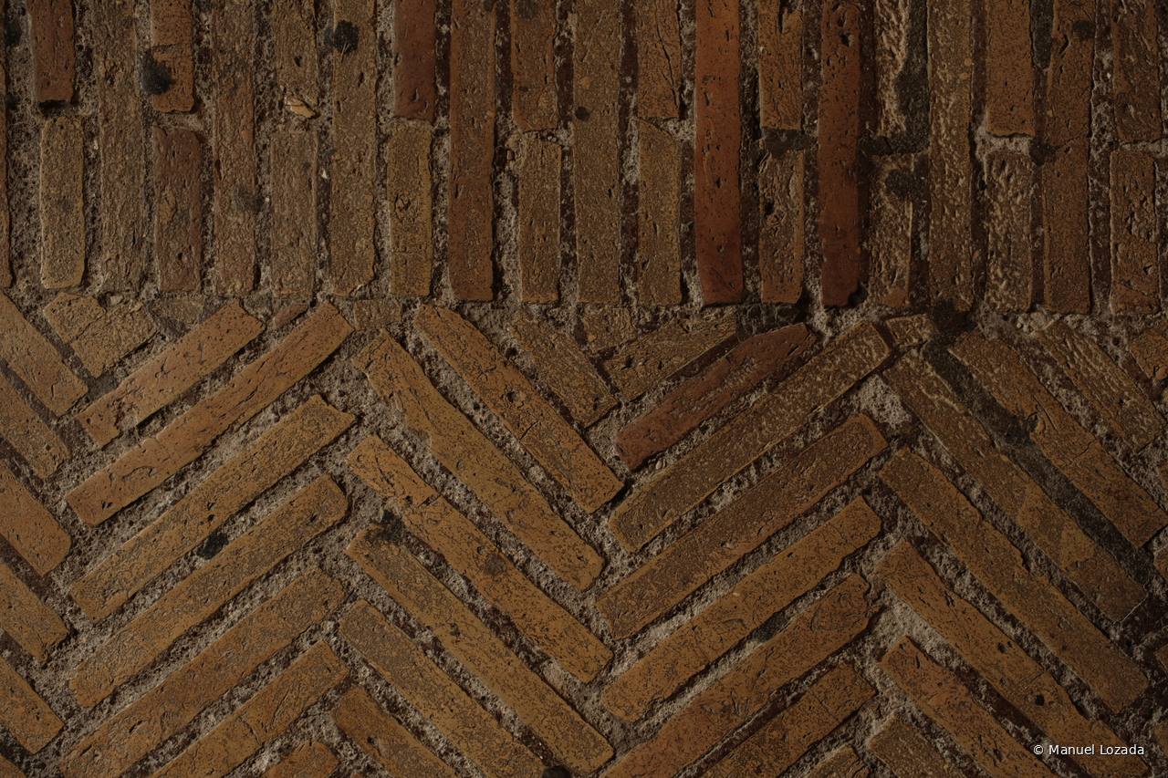 Herringbone — Lower level floor